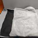 Explore Land Dog Crate Pan Cover with Fluffy Top and Waterproof TPU Lining, Washable Pan Enclosure Cover for 42 inch Pet Cage (Gray)