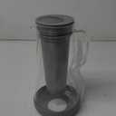 LifeStraw Home Pitcher Glass and Silicone Base 7 Cup Pebble