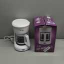 Mr. Coffee 2134286  5-Cup Mini Brew Switch Coffee Maker, White