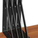 4 Pack L10 x H 8" Black Heavy Duty Shelf Brackets with Screws Metal Shelf Brackets Shelf Support Angle Brackets for Shelves L Brackets Heavy Duty Floating Shelf