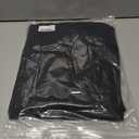 CHICGAL Sweatshirt for Women Long Sleeve Shirts Crewneck Color Block Loose Fit Pullover Fall Tops (Black, L)