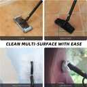 Heavy-Duty Steam Cleaner - 1500W Multipurpose Handheld Floor Steamer with 22 Accessories 16ft Cord for Home, Car Detailing, Tile, Grout, Carpet, Wallpaper, Upholstery, Window, Deep Cleaning