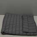 AveLom Seersucker Duvet Cover Set Full Size (80 x 90 inches), 3 Pieces (1 Duvet Cover + 2 Pillow Cases), Dark Gray Ultra Soft Washed Microfiber, Textured Duvet Cover with Zipper Closure, Corner Ties