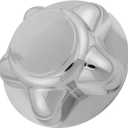 7" Wheel Center Cap with 5-Lug Steel Wheel Chrome for Ford 1997-2003 F150 F-150 97-03 Expedition (1PC)