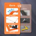 Portable Pickleball Court Lines for Outdoor & Indoor, No Measurement Required Pickleball Court Marker Kit, Easy Setup & Durable Design