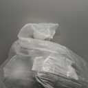 Chair Cushions for Dining Chairs Set of 6, Tufted Textured and Non-Slip Kitchen Chair Cushions Pads with Ties, Seat Cushions for Kitchen Patio Office Chairs, Dark Gray