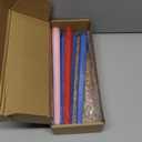 Nuanchu 6 Pcs Lenten Taper Candle Set Easter Holy Week Candle Purple Pink Red 10 Inch Lent Colorful Velas De for Easter Devotional Church Home Decoration Party Supplies, Wooden Holder Not Included