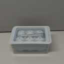 WIBIMEN Large Ice Cube Molds, Big Round Whiskey Ice Cube Trays for Freezer, Easy to Fill & Release, Whiskey Bourbon Cocktail (1.9In*6 Balls- Blue/2 Pack)