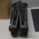 Wagon Carts Foldable 420LBS Weight Capacity Collapsible Wagon with Big All-Terrain Wheels, Heavy Duty Beach Wagons Cart with Cup Holders for Camping, Garden, Sports, Grocery pcs (Carbon Black)