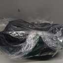 Indestructible Chew Proof Dog Bed for Small Size Durable Dog Crate Pad, Waterproof & Washable Tough Kennel Pet Mats for Aggressive Chewers (Black, S-17''x23'')