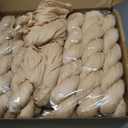 Wokceer Cheesecloth Table Runner 12Pack 10FT Sand Christmas Gauze Cheese Cloth Table Runner for Party Long Rustic Sheer Table Runners for Baby Bridal Shower Wedding Easter Decor