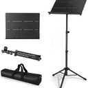 Portable Folding Music Stand,Adjustable Height Sheet Music Stand