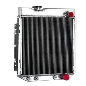 3-Row Aluminum Radiator Replacement for 1963-1966 Ford Mustang Falcon Mercury Comet 2.8L 3.3L 4.3L 4.7L V8, High Performance Car Cooling Radiator Radiator for Car