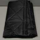 Window Insulation for Winter Insulated Window Cover Thermal Curtains Weatherproofing Insulated Curtains Cover with Outer Oxford Cloth Thicken Cotton Layer for Home RV Basement (47"x 63", Black)