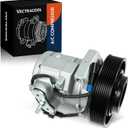 2265771000A/C Compressor with Clutch Replacement for Freightliner Cascadia 113 125 126 2011-2019 12.8 14.8 15.6L CO29043C 198372