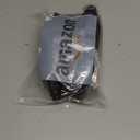 Steering Rack Boot Kit, Universal Steering Rack and Pinion Tie Rod Boots, Dustproof Silicone Inner Tie Rod Boot Set with Rack and Pinion Bellow Cable Ties and Clamps (Black)