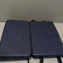 Wheelchair Footrest Leg Rest Elevating Pads, Wheelchair Pedals Leg Support Extension, Elevated Foot Rest Accessories for Wheel Chair, Footrests Extender Protector Cushion with Adjustable Straps