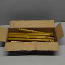 Metal Arch Backdrop Stand, 7.2FT+6FT Wedding Arch Frame, Gold Wedding Arch Backdrop Stand Set of 2, Balloon Arch Backdrop for Wedding Birthday Party Baby Shower Graduation Ceremony Decor