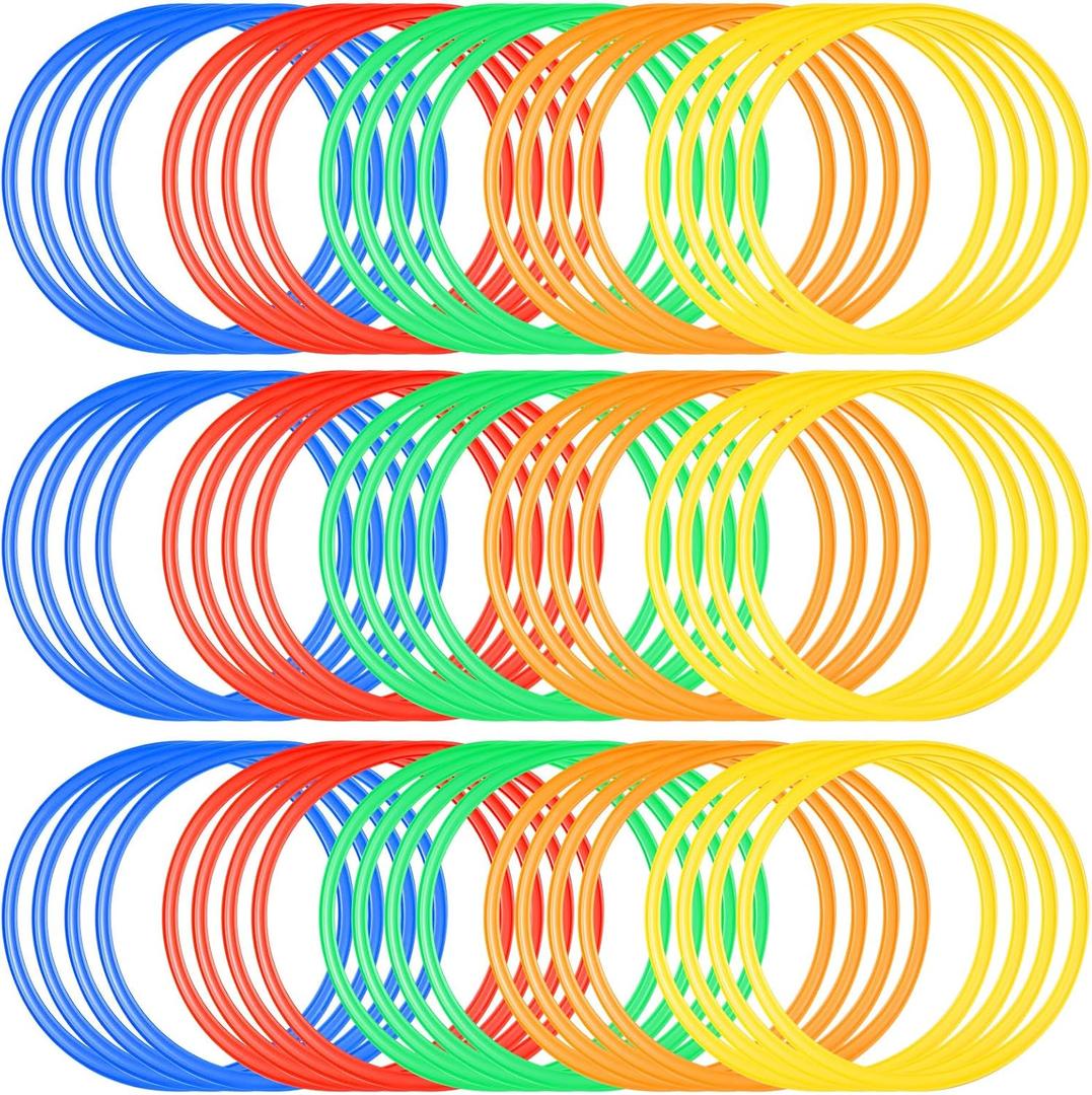 Deekin Agility Rings Speed and Agility Training Rings Exercise Speed Circle Jumping Hoops for Training Toss Equipment