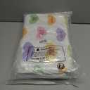 2 x MEHOFOND 4pcs Valentines Shower Curtain Set Colorful Conversation Hearts Shower Curtain Sets for Valentine Heart Candy Bathroom Decor Curtains with Non-Slip Rugs Toilet Lid Cover and Bath Mat