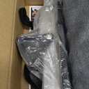 Car Door Step, Universal Fit Door Step for Car Roof Access, Adjustable Stand Pedal for Door Latch, Supports Both Feet, Roof Rack Accessories for Most Car, SUV, Vehicles (Black)