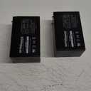 12 Volt 7ah Rechargeable Sealed Lead Acid Battery 2 Pack (F1 Terminals)
