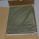 Anecdote Planner 2026 (8.5" x 10") Daily Planner Weekly Monthly Planner - 52 Weeks w/Library Buckram Cover, Brass Spiral - A4 Size Bleed-Resistant Paper  Olive Green