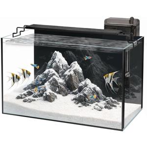 Glass Fish Tank Kit, 10 Gallon Betta Fish Tank Aquarium Starter Kit
CompleteAquarium Kit with Adjustable LED Light, Filter, Heater and Lid for Betta, Goldfish or Shrimp, Black