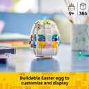 LEGO Decorative Easter Egg Building Toy for Girls & Boys - Springtime Craft Activity for Kids, Ages 8+ - Basket Stuffer or Gift Idea for Easter, Birthdays, & Special Occasions - 40816