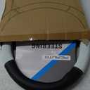 PIC AUTO Steering Wheel Cover, Silk Grain Leather Car Steering Wheel Protector, Comfortable Grip, Universal 14.5-15.5 Inch Anti-Slip Steering Wheels Accessories for Men & Women (Mint)