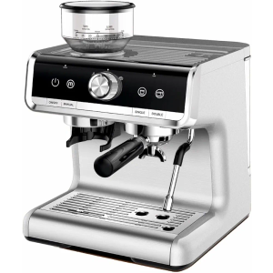 Stainless Steel Espresso Maker Cappuccino, Coffee Machine 20 Bar Pressure, And Macchiato With Milk Frother 2.8l Water Tank, Commercial Espresso Machine Barista Kit, For Latte