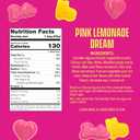 SmartSweets Barbie Pink Lemonade Dream, Gummy Candy, 1.8oz Bags, 14 Pack | Gluten Free, Plant Based, Healthy Snacks For Adults & Kids, Fiber Candy, Fun Chewy Pink Lemonade Gummies, Healthy Candy (EXP 07/26/26)