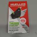 MUELLER Sports Medicine Adjust-to-Fit Thumb Stabilizer, Spica Splint, Thumb Pain Relief Brace for Men and Women, Ideal for De Quervain's Tenosynovitis, Arthritis, Sprains, Fits Right or Left (1 Count (Pack of 1), Black)