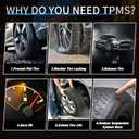 Nilight TPMS Sensor Compatible with 2010 2011 2012 2013 2014 2015 2016 2017 2018 2019 2020 Dodge Chrysler Jeep 2012-2019 Fiat 500 2011-2013 Ram 433Mhz Tire Pressure Monitoring Sensors