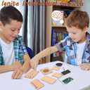 Science Kits for Kids Age 8-12 12-14, STEM Kits for Kids Age 8-10, STEM Toys Build Your Own FM Radio Kit, DIY Electronic Snap Circuits Projects Gifts for Teen Girls Boys 9 11 13 15 16+ (Classic Wood)