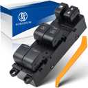 Sorghum Power Window Switch Driver Side - Master Window Switch Compatible with 2004-2012 Nissan Titan 04-14 Armada 04-09 Quset 05-06 Infiniti G35 03 QX4 16 Pins + 3 Pins Replace# 25401-ZT10A 254017S20