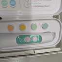 Frida Baby Electric Nail Buffer | Safe + Easy Baby Nail File, Baby Nail Clippers + Nail Trimmer Kit for Newborn, Toddler, Children's Fingernails/Toenails, 4 Buffer Pads, LED Light, Storage Case, White