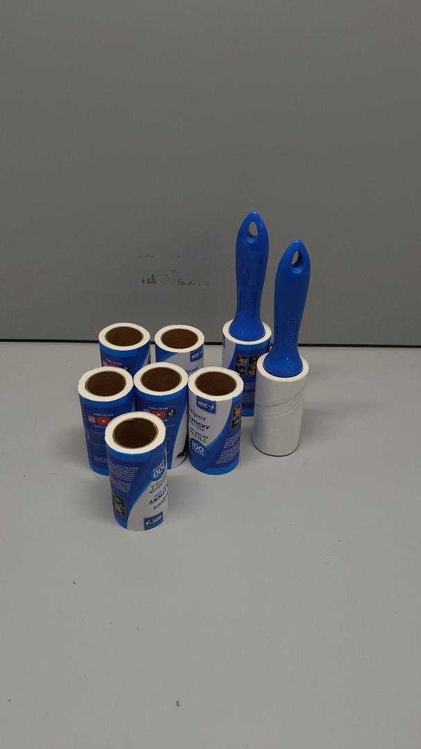 PetLovers Extra Sticky Lint Roller Ultimate Value Set 800 Sheets for Pet Hair Removal, Dog and Cat Lint Remover 8 Pack