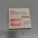 Moldable False Teeth, Dentures for Women and Men, Upper and Lower Silicone Denture Set, Fix your Smile in Minutes, 1PCS-X