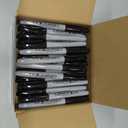 Permanent markers, 40 packs permanent markers bulk, quick drying in one second, smooth, not easy to erase, durable, can be marked on glass, tiles and cloth, office supplies,Gray shell