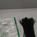 100 Pack Plastic Spiral Binding Coils, 4:1 Pitch 48 Loops for Letter/A4 Size, 360-Degree Rotation for Office School Projects, Suitable for Coworkers (Black, 1/2 Inch (100 Sheet Capacity))