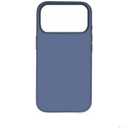 for iPhone 17 Pro/17 Pro Max Magnetic Case,Classic Liquid Silicone Anti-Scratch Mobile Phone Case (Gray Blue,17 pro)