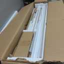 Kids Children Pretend Toy for Babies, Kitchen Playset & Play Kitchen Toy Set with Light, Sink with Faucet, Oven, Microwave, Kitchenware Set Accessories for Ages 3-8 Girls Boys (01 White)