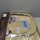 LINGVIDO Full Set Car Seat Covers, Faux Nappa Leather, Airbag Compatible and Waterproof Protectors for Sedans SUVs, Breathable Interior for Active Families, Pets, and Commuters (5 Seats, Beige)