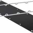 551629 LS Gen 3 Valley Pan Cover Plate Endxedo Low Profile Custom Knock Sensor w/Bolts Fit for LSX LS1 LM7 LR4 LQ4 LS6 L59 LQ9 LM4 L33 (Black)