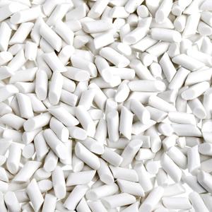 Hiceeden 8 Pounds Rock Tumbling Filler Media, 1/5" x 2/5" Reusable Cylinder Ceramic Pellets Non-Abrasive for Rock Tumbler, Stone Polisher