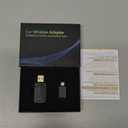 Wireless CarPlay Adapter Android Auto Wireless Adapter, 5.8GHz Wi-Fi Plug & Play,Mini and Stable iOS 10+/Android 10+, Fast Auto-Connect for Cars 2016+ (1Pcs)