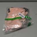 PUPTECK Adjustable Dog Harness Collar and Leash Set Step in No Pull Pet Harness for Small Medium Dogs Puppy and Cats Outdoor Walking Running, Soft Mesh Padded Reflective Vest Harnesses, Plush Pink M (M (CHEST 16"-18"))