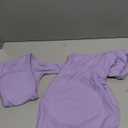 Dog Anxiety Calming Vest Adjustable Turtleneck Thunder Shirt Jacket for Fireworks, Separation, Vet Visits, Pet Hoodie for Large Medium Dogs (Small, Purple)