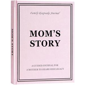 Gifts for Mom - Mom's Story (Hardcover), Mom Birthday Gifts from Daughter Son, A Mother's Guided Journal To Share Her Life Story